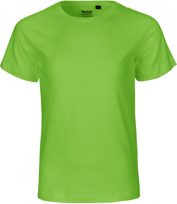 Neutral - Økologisk Bomulds T-Shirt Junior - Lime