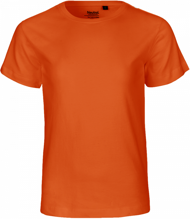 Neutral - Økologisk Bomulds T-Shirt Junior - Orange