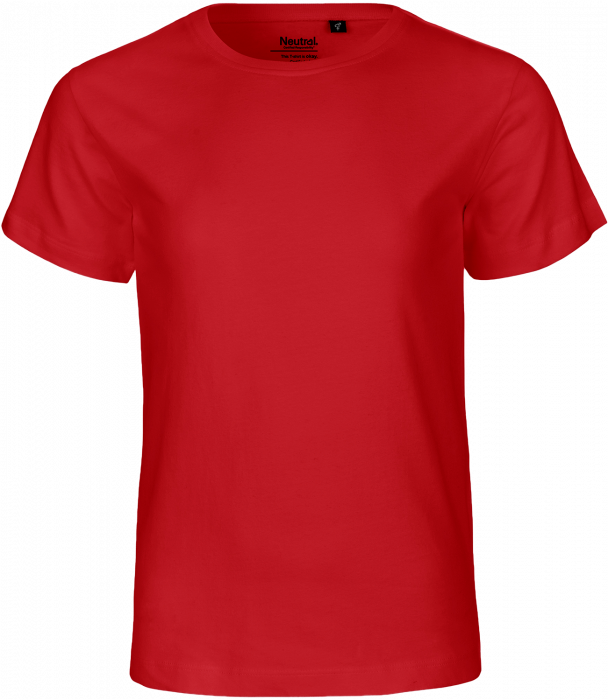 Neutral - Økologisk Bomulds T-Shirt Junior - Rød