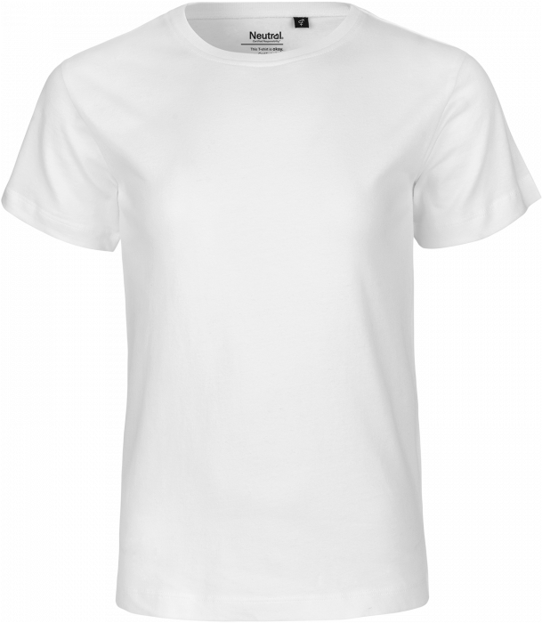 Neutral - Økologisk Bomulds T-Shirt Junior - White