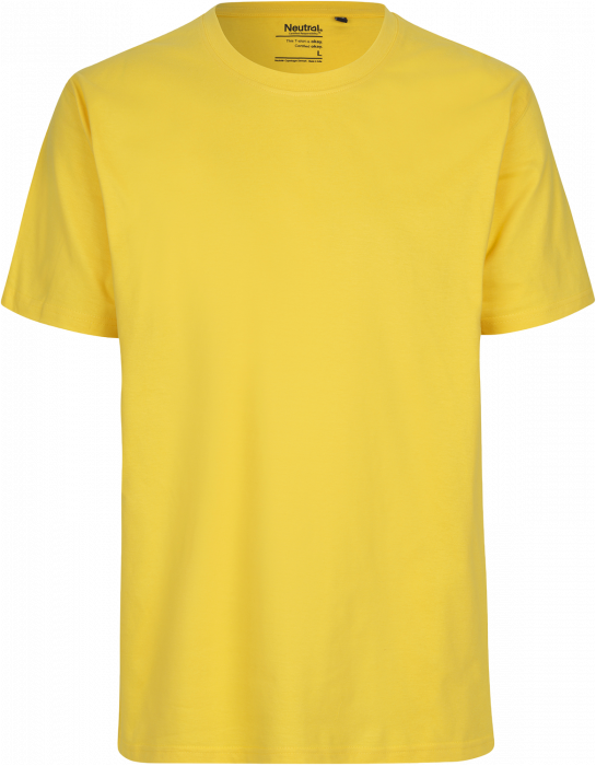 Neutral - Økologisk Bomulds T-Shirt - Yellow