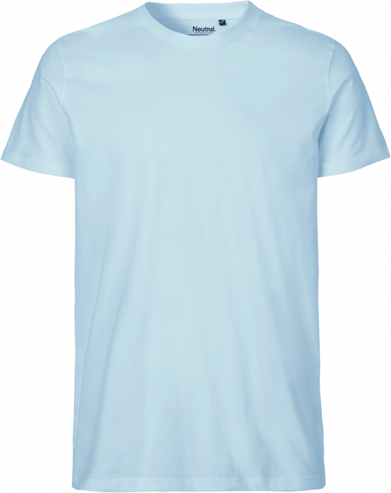 Neutral - Økologisk Fit Bomulds T-Shirt - Light Blue