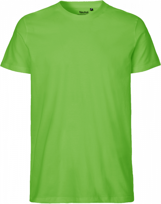 Neutral - Økologisk Fit Bomulds T-Shirt - Lime