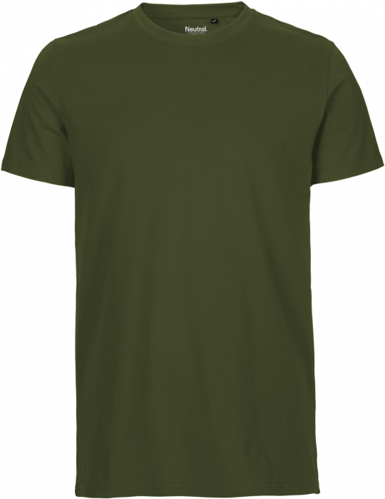 Neutral - Økologisk Fit Bomulds T-Shirt - Military