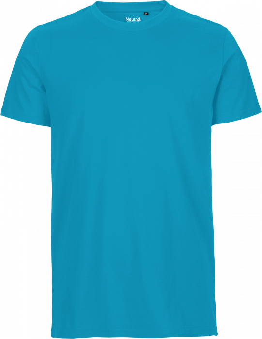 Neutral - Økologisk Fit Bomulds T-Shirt - Sapphire