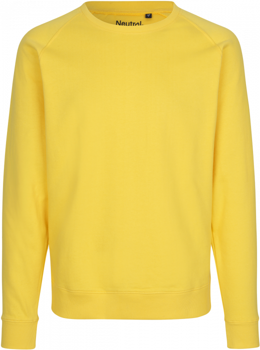 Neutral - Økologisk Bomulds Sweatshirt - Yellow