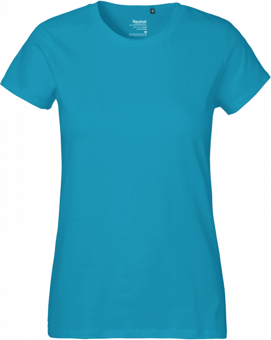 Neutral - Økologisk Bomulds T-Shirt Dame - Sapphire