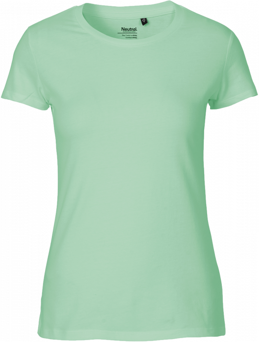Neutral - Økologisk Fit T-Shirt Dame - Dusty Mint