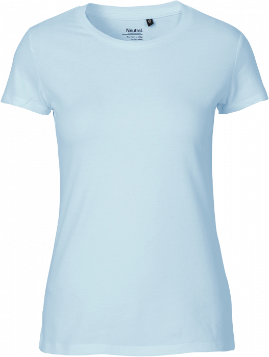 Neutral - Økologisk Fit T-Shirt Dame - Light Blue