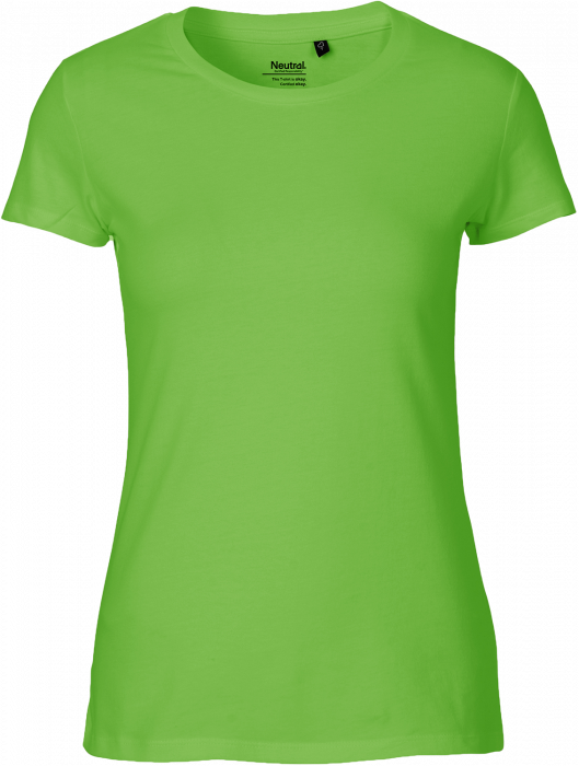 Neutral - Økologisk Fit T-Shirt Dame - Lime