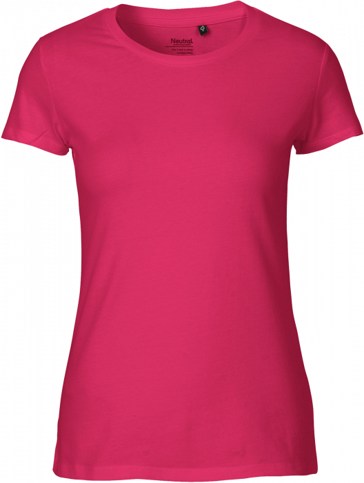 Neutral - Økologisk Fit T-Shirt Dame - Pink