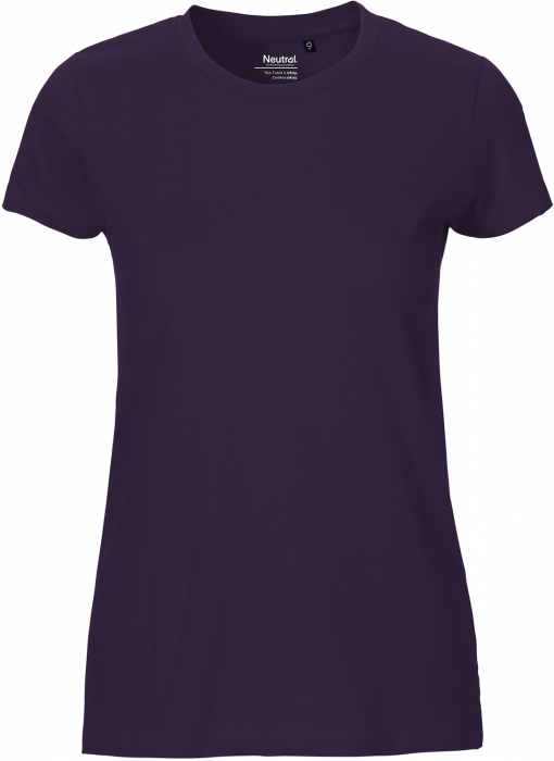 Neutral - Økologisk Fit T-Shirt Dame - Purple