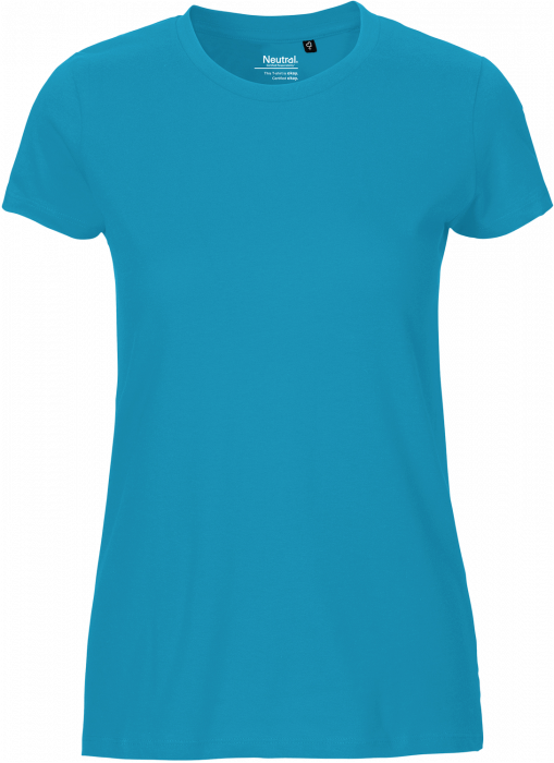 Neutral - Økologisk Fit T-Shirt Dame - Sapphire